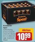 Krombacher Spezi Angebote von Krombacher bei REWE Oldenburg für 10,99 €