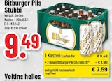 Pils Stubbi im Angebot bei Marktkauf in Beckum Pils Stubbi Angebote von Bitburger bei Marktkauf Beckum für 7,59 €