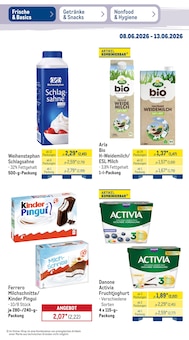 Milch im aktuellen METRO Prospekt (Hannover) Milch im METRO Prospekt "Wochenangebote" mit 52 Seiten (Hannover)