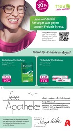Aktueller mea - meine apotheke Apotheken Prospekt in Konstanz und Umgebung, "Unsere August-Angebote" mit 4 Seiten, 01.08.2025 - 31.08.2025