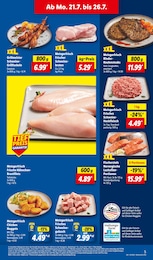 Lidl Lachs im Prospekt 