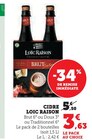 Cidre - Loïc Raison dans le catalogue U Express