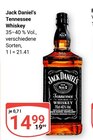 Tennessee Whiskey von Jack Daniel's für 14,99 € bei GLOBUS im Angebot Tennessee Whiskey von Jack Daniel's im aktuellen GLOBUS Prospekt