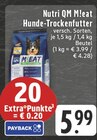M!eat Hunde-Trockenfutter Angebote von Nutri QM bei EDEKA Solingen für 5,99 €