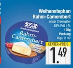 Aktuelle Butter Angebote bei E center in Augsburg Aktuelles Rahm-Camembert Angebot bei E center in Augsburg ab 1,49 €