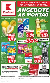 Kaufland Supermarkt Prospekt der aktuellen Woche mit 63 Seiten, gültig von 06.07.2026 bis 08.07.2026, in Hochkirch und Umgebung Aktueller Kaufland Supermarkt Prospekt in Hochkirch und Umgebung, "Hier bin ich richtig" mit 63 Seiten, 06.07.2026 - 08.07.2026