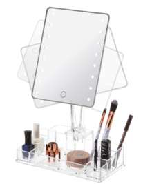 LE MIROIR LED + RANGEMENT - Stokomani à Montreuil LE MIROIR LED + RANGEMENT en promo chez Stokomani Montreuil à 9,99 €