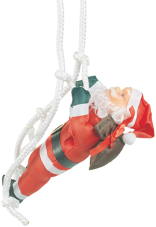 PÈRE-NOËL GRIMPEUR - Gifi à Courbevoie PÈRE-NOËL GRIMPEUR en promo chez Gifi Courbevoie à 3,00 €