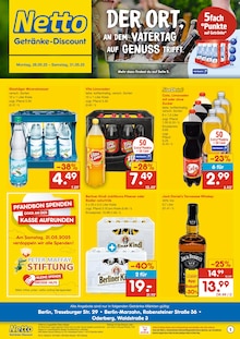 Aktueller Netto Marken-Discount Prospekt (Berlin) Netto Marken-Discount Prospekt "DER ORT, AN DEM DU IMMER AUSGEZEICHNETE PREISE FINDEST." mit Seiten (Berlin)