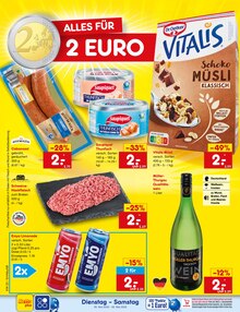 Hackfleisch im aktuellen Netto Marken-Discount Prospekt (München) Hackfleisch im Netto Marken-Discount Prospekt "Aktuelle Angebote" mit 60 Seiten (München)