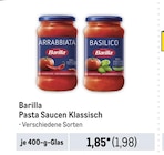 Pasta Saucen Klassisch Angebote von Barilla bei Metro Voerde für 1,98 €