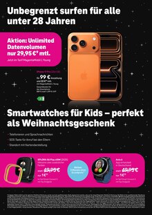 iPhone im Telekom Shop Prospekt "MAGENTA BLACK DAYS" mit 12 Seiten (Nürnberg)