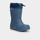 Bottes de pluie doublées bleu garçon en promo chez La Halle Narbonne à 19,99 €