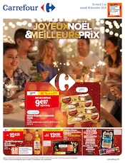 Prospectus Carrefour à Massy, "JOYEUX NOËL & MEILLEURS PRIX", 18 pages de promos valables du 03/12/2024 au 14/12/2024