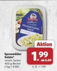 Spreewälder Salate im Angebot bei combi in Osnabrück Spreewälder Salate Angebote bei combi Osnabrück für 1,99 €