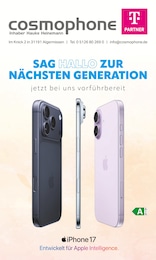 cosmophone Prospekt für Hannover: "SAG HALLO ZUR NÄCHSTEN GENERATION", 8 Seiten, 01.10.2025 - 06.10.2025