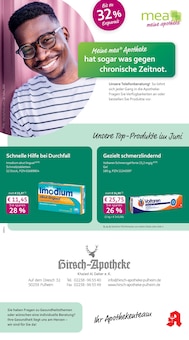 Aktueller mea - meine apotheke Prospekt (Pulheim, 4 Seiten zum blättern mea - meine apotheke Prospekt Unsere Juni-Angebote mit 4 Seiten