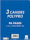 Cahiers 17 x 22 cm - Cambridge - Lidl Cahiers 17 x 22 cm - Cambridge à 1,89 € dans le catalogue Lidl