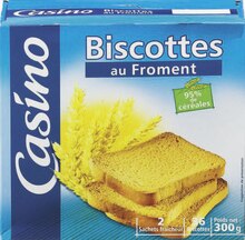 Petit Casino Portet-sur-Garonne - Biscottes au froment Promo Biscottes au froment dans le catalogue Petit Casino "# Prêt pour entrer dans le royaume des marques ?" à Portet-sur-Garonne