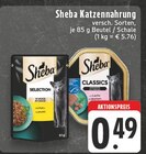 Katzennahrung Selection im Angebot bei E center in Euskirchen Katzennahrung Selection Angebote von Sheba bei E center Euskirchen für 0,49 €