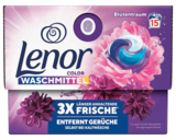 Colorwaschmittel Pods Blütentraum Angebote von Lenor bei REWE Bergheim für 4,49 €