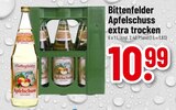 Trinkgut Großbottwar - Apfelschuss extra trocken Angebot im Prospekt Apfelschuss extra trocken bei Trinkgut im Großbottwar Prospekt für 10,99 €