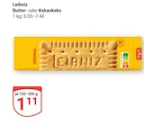Butter- oder Kakaokeks von Leibniz für 1,11 € bei GLOBUS im Angebot Butter- oder Kakaokeks von Leibniz im aktuellen GLOBUS Prospekt