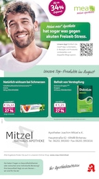 mea - meine apotheke Prospekt für Birkenau mit 4 Seiten mea - meine apotheke Prospekt für Birkenau: "Unsere August-Angebote", 4 Seiten, 01.08.2026 - 31.08.2026