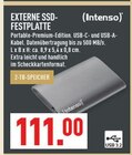 Externe SSD-Festplatte Angebote von Intenso bei Marktkauf Ibbenbüren für 111,00 €