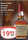 Kentucky Straight Bourbon Whisky im Angebot bei GLOBUS in Siegen Kentucky Straight Bourbon Whisky Angebote von Maker's Mark bei GLOBUS Siegen für 19,99 €