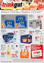 Aktueller Trinkgut Discounter Prospekt in Rosenheim und Umgebung, "Aktuelle Angebote" mit 4 Seiten, 28.07.2025 - 02.08.2025