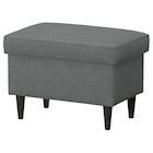 Hocker mit Aufbewahrung Nordvalla dunkelgrau Nordvalla dunkelgrau bei IKEA im Walldorf Prospekt für 70,00 €