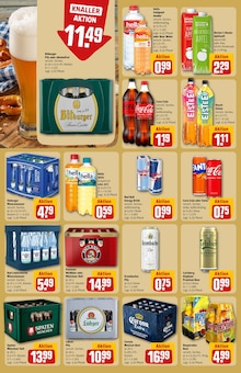 Red Bull im aktuellen REWE Prospekt (Chemnitz) Red Bull im REWE Prospekt "Dein Markt" mit 32 Seiten (Chemnitz)