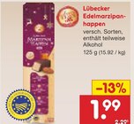 Aktuelles Lübecker Edelmarzipanhappen Angebot bei Netto Marken-Discount in Pforzheim ab 1,99 €