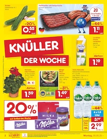 Aktueller Netto Marken-Discount Prospekt "Aktuelle Angebote" für Parsberg Aktueller Netto Marken-Discount Prospekt für Parsberg mit Seiten
