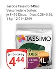 Tassimo T-Disc im Angebot bei GLOBUS in Neunkirchen Tassimo T-Disc Angebote von Jacobs bei GLOBUS Neunkirchen für 4,44 €
