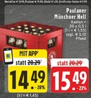 Münchner Hell im Angebot bei E center in Bocholt Münchner Hell Angebote von Paulaner bei E center Bocholt für 14,49 €