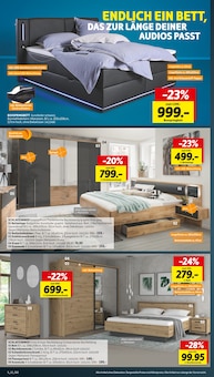 Bett im Sconto SB Prospekt "YELLOW WEEK" mit 8 Seiten (Paderborn)