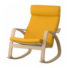 Schaukelstuhl Eichenfurnier weiß lasiert/Skiftebo gelb Skiftebo gelb im IKEA Prospekt Schaukelstuhl Eichenfurnier weiß lasiert/Skiftebo gelb Skiftebo gelb von POÄNG im aktuellen IKEA Prospekt für 107,10 €
