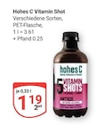 Vitamin Shot Angebote von Hohes C bei GLOBUS Salzgitter für 1,19 €