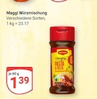 Würzmischung Angebote von Maggi bei GLOBUS Herne für 1,39 €
