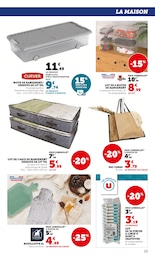 Prix et réduction Cabas dans le prospectus Super U en cours Offre Cabas dans le catalogue Super U du moment à la page 23