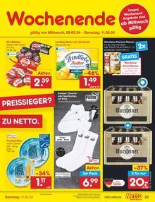 Warsteiner im Netto Marken-Discount Prospekt "Aktuelle Angebote" mit 55 Seiten (Krefeld)