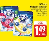 Kraft Aktiv Duftspüler Himbeere Angebote von WC Frisch bei EDEKA Fürth für 1,49 €