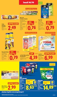 Promo Nectarine Blanche dans le catalogue Lidl du moment à la page 15
