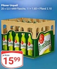 GLOBUS Birkenhof - Pilsner Urquell Angebot im Prospekt Pilsner Urquell bei GLOBUS im Birkenhof Prospekt für 15,99 €