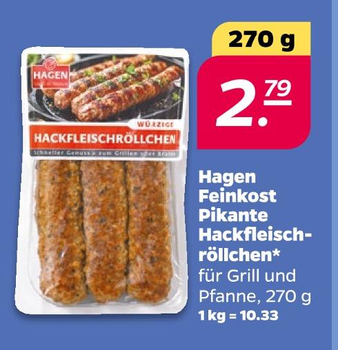 Feinkost Pikante Hackfleischröllchen