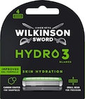 Rasierklingen, Hydro 3 von WILKINSON SWORD für 8,95 € bei dm-drogerie markt im Angebot Rasierklingen, Hydro 3 von WILKINSON SWORD im aktuellen dm-drogerie markt Prospekt