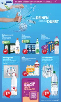 Wasser im aktuellen Getränke Hoffmann Prospekt (Cottbus) Wasser im Getränke Hoffmann Prospekt "Aktuelle Angebote" mit 10 Seiten (Cottbus)