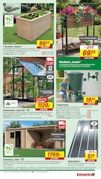 toom Baumarkt Gartenhaus im Prospekt 